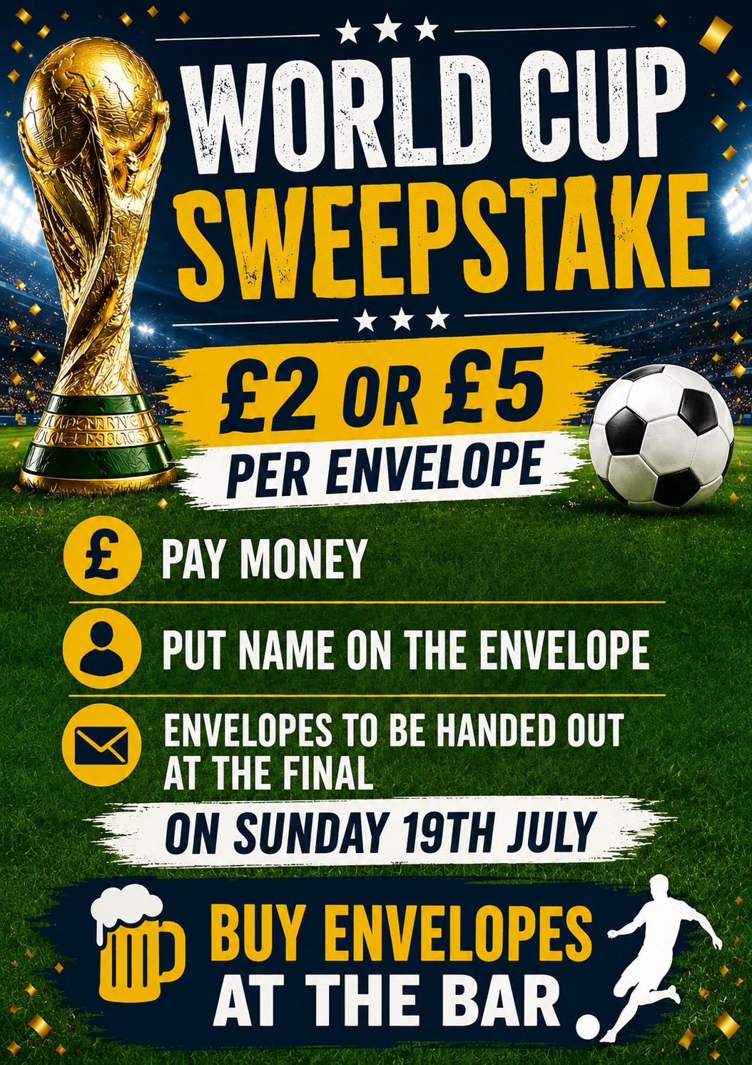 WC sweepstake