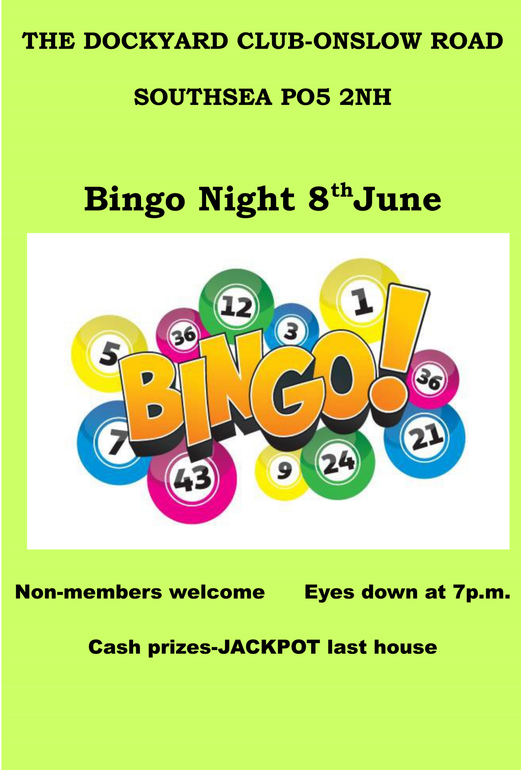 bingo bingo