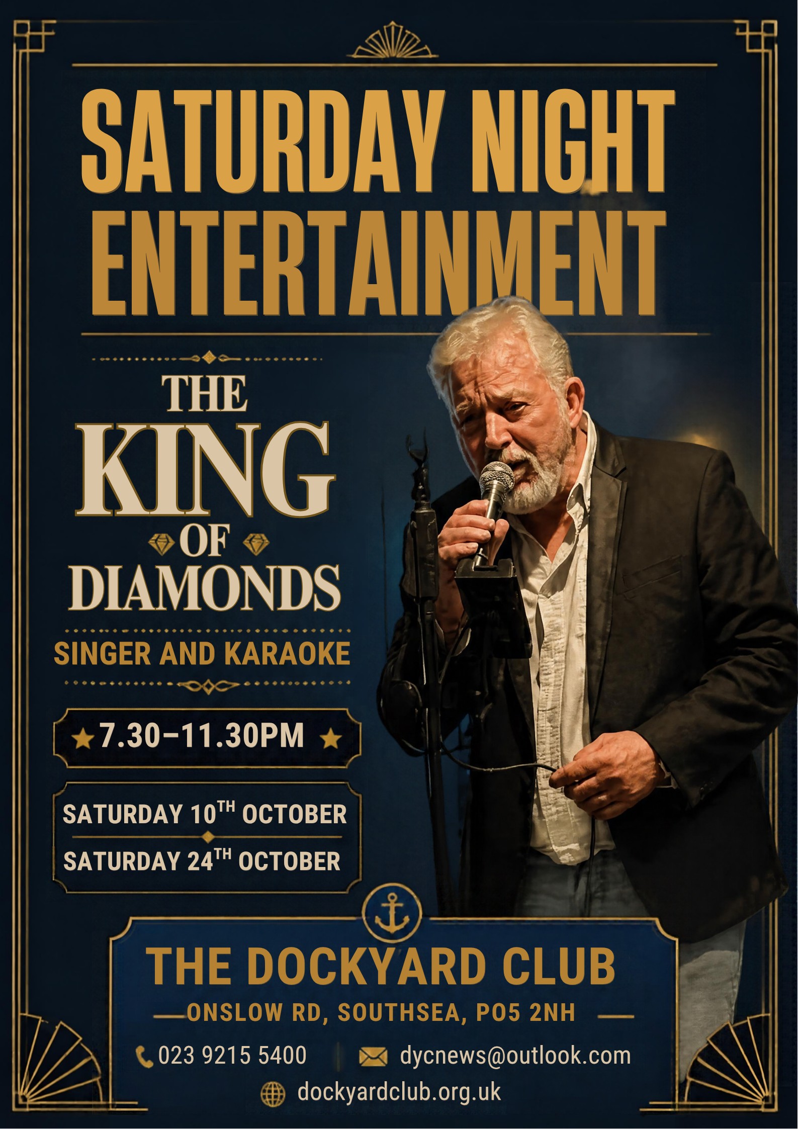 Saturday Night Entertainment Poster (2)