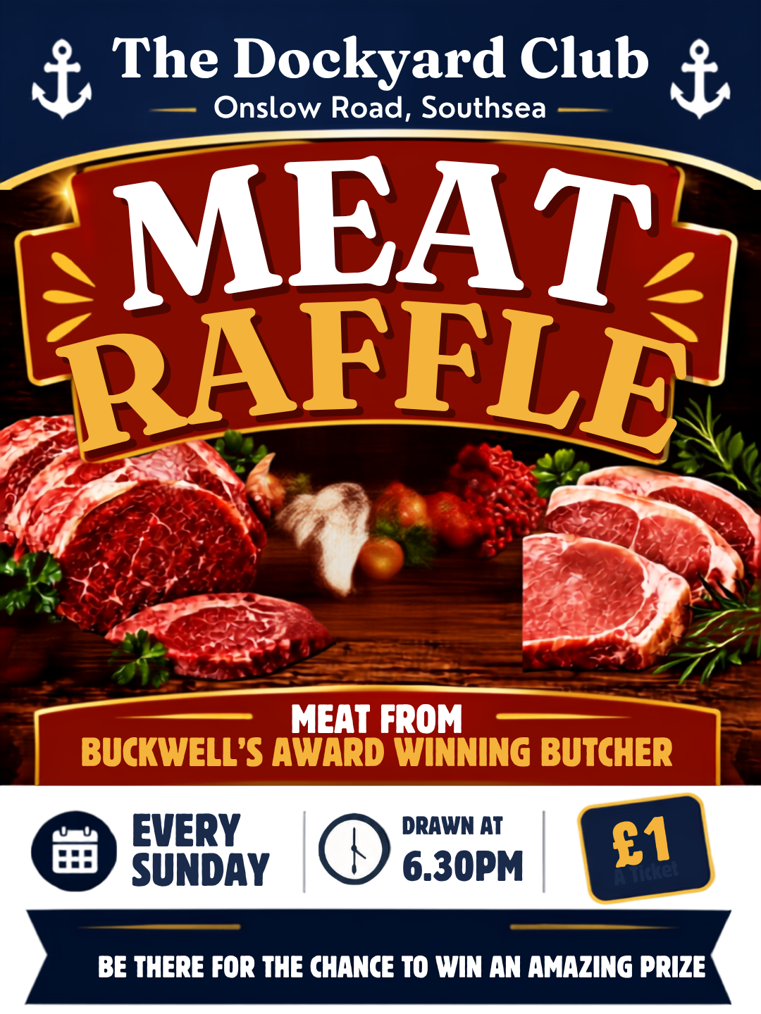 UPDATED MEAT RAFFLE POSTER - oCT 26